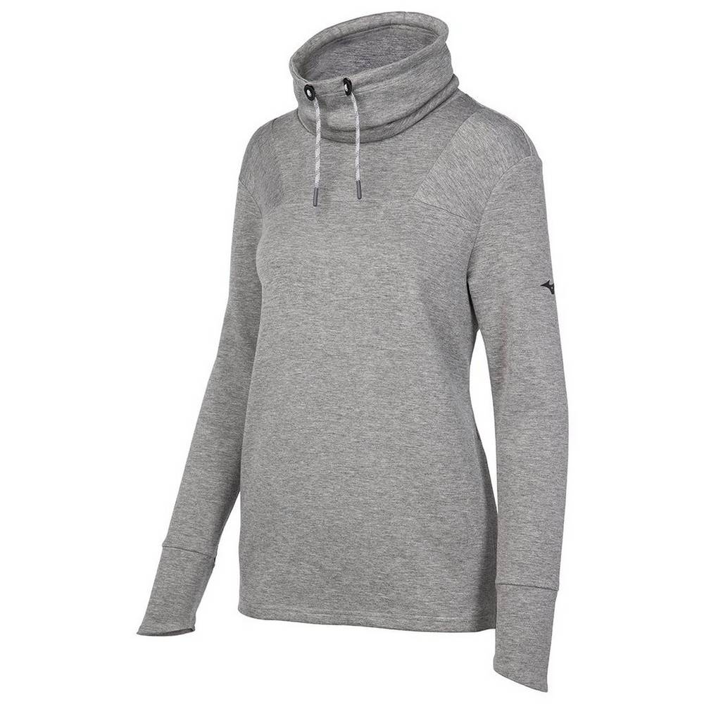 Maglione Mizuno April Ross Funnel Neck Donna - Grigie - 29764-SNXV